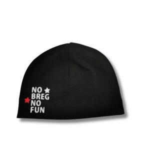 Kapa No Breg No Fun – črna z belim napisom