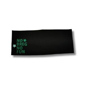 Športni trak No Breg No Fun – zelen napis